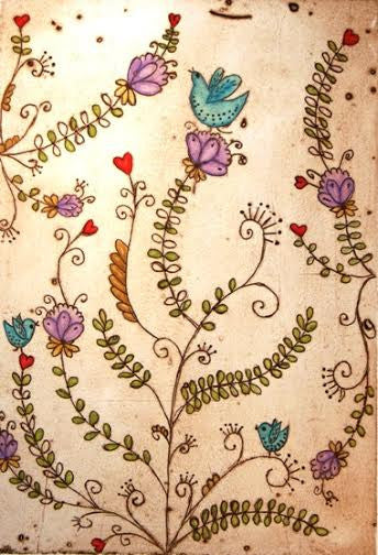 WE FEEL HAPPY DANCING AMONG THE FLOWERS