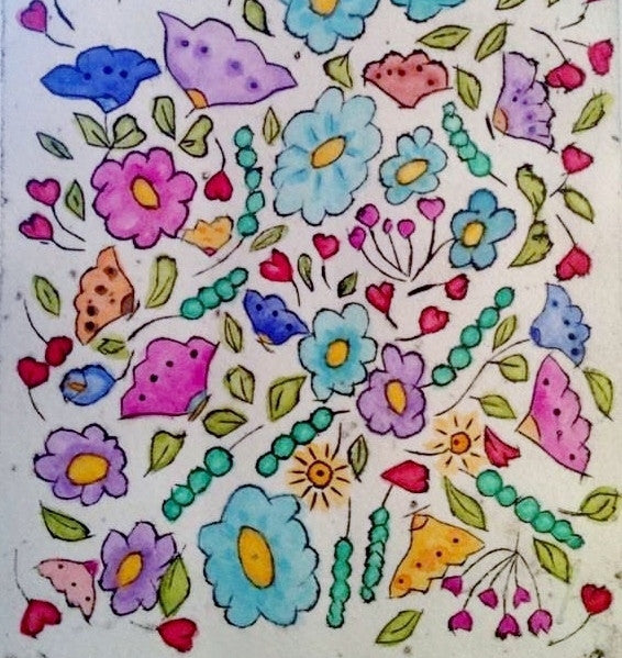 Original print hand crafted and individually watercoloured.. Numbered, titled and signed